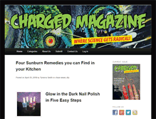 Tablet Screenshot of chargedmagazine.org